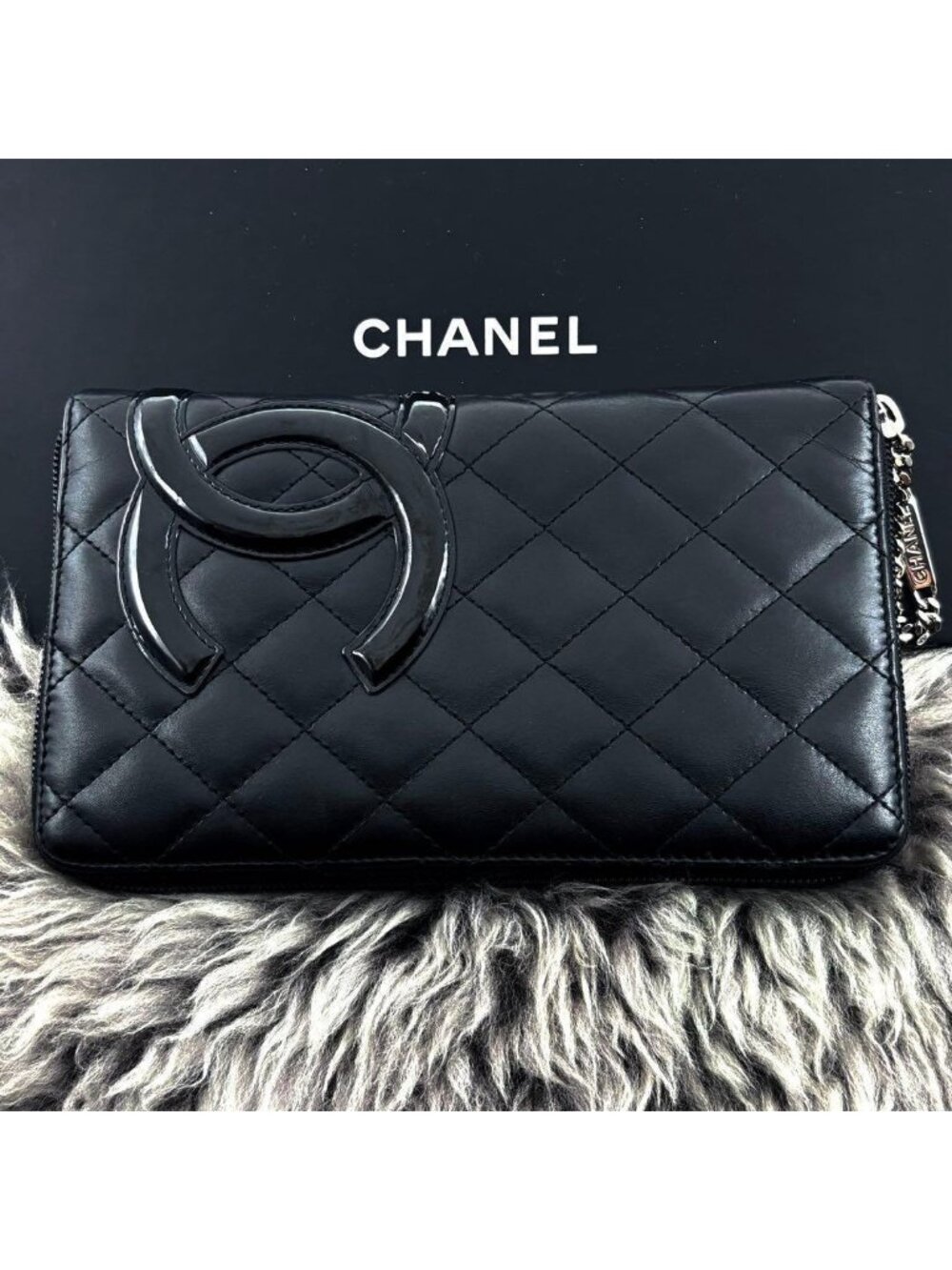 Chanel Wallet Cambon Line Round Organizer